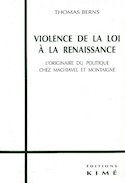 Violence de la loi à la Renaissance